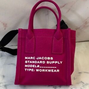 NWT Marc Jacobs Pink Workwear Tote Bag